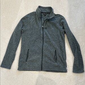 Gray Full-Zip Jacket
